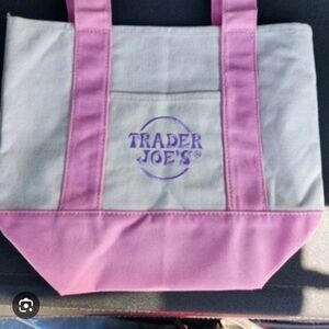 Pink and Cream Tote mini Bag